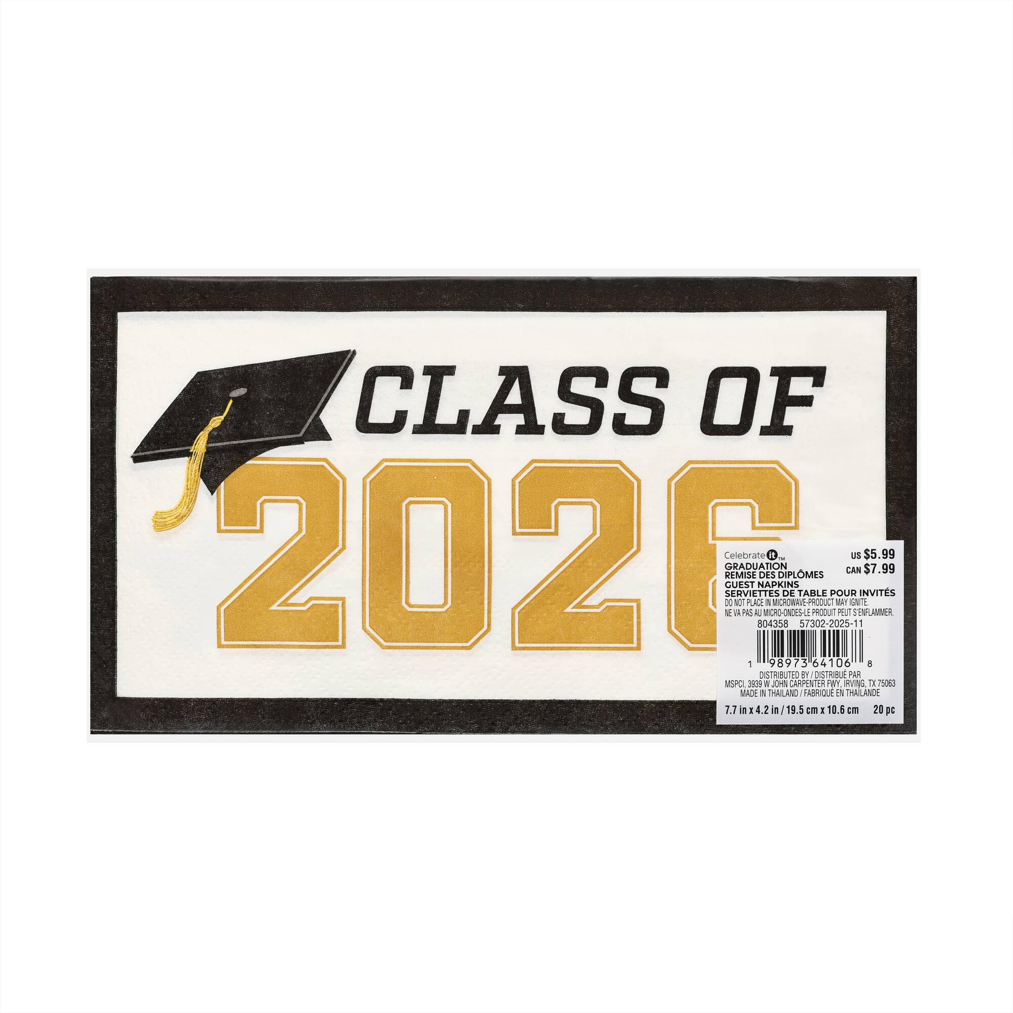 Class of 2026 Guest Napkins, 20ct. by Celebrate It™